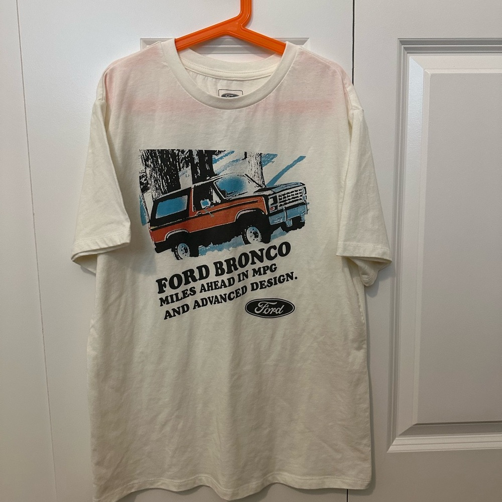 Ford Kid’s Cream Bronco Graphic Tee